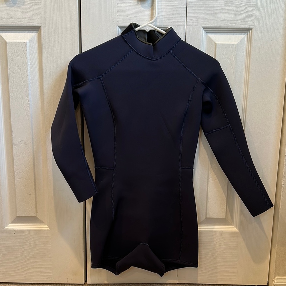 Sweaty Betty Coral Surf Short Wetsuit in Navy